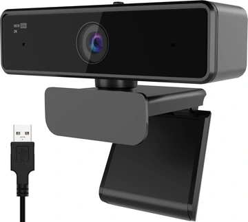 Nuroum V11 2K webcam, grey