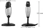A4Tech PK-635P 720p HD WebCam, grey/black