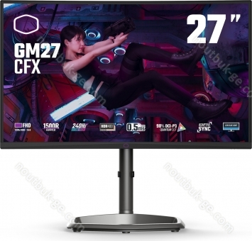 Cooler Master GM27-CFX Curved Gaming monitor, 27"