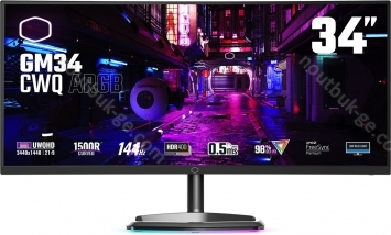 Cooler Master GM34-CWQ ARGB, 34"
