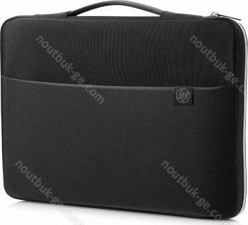 HP 15.6" Carry sleeve notebook cover, black/silver