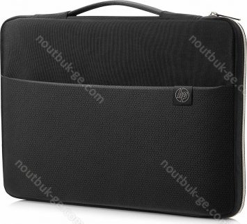 HP 17.3" Carry sleeve notebook cover, black/gold