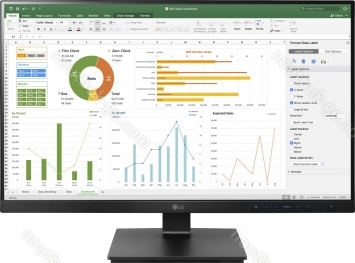LG 24BN55YP-B, 23.8"