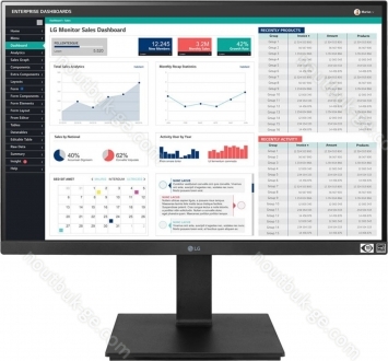 LG 24BQ55WY-B, 23.8"