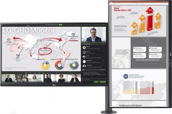 LG 27QP88DP-BS, 2x 27"