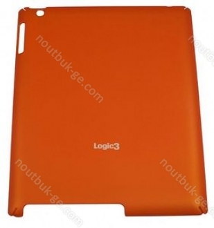 Logic3 Rubberised Hard Shell sleeve for iPad 2 orange