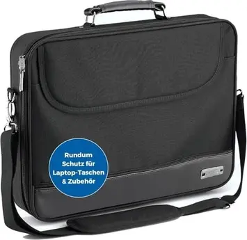 Pedea Blackline notebook messenger bag, 15.6", black