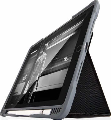 STM Dux Plus black/transparent, iPad Pro 10.5"/iPad Air 3