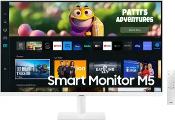 Samsung Smart Monitor M5 M50C weiß, 27"