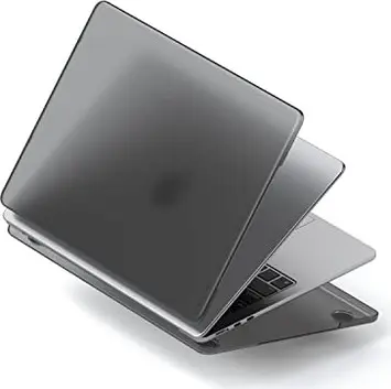 Satechi Eco-Hardshell case for MacBook Air M2, dark clear