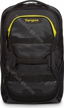 Targus Work + Play Fitness 15.6" Laptop Backpack, black/yellow
