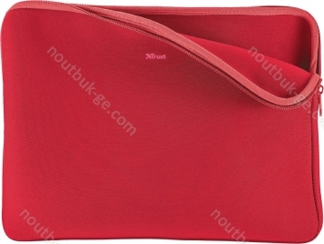 Trust Primo Soft sleeve 17.3" red