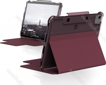 UAG Lucent Series case for Apple iPad Air 10.9" / iPad Pro 11" 2020, aubergine/Dusty Rose red/transparent