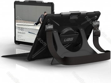 UAG Plasma Handstrap case Microsoft Surface Pro X ice black/transparent