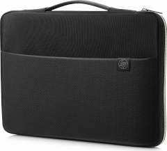 HP 17.3" Carry sleeve notebook cover, black/gold