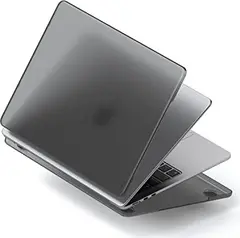 Satechi Eco-Hardshell case for MacBook Air M2, dark clear
