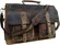 Cuero 15" Vintage Antiquarian leather messenger bag
