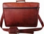 Cuero 18" Vintage Workman leather messenger bag