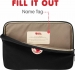 Fjällräven Kanken Laptop case 13", black 