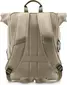 Hama Silvan, Laptop-backpack, Rolltop, 16.2" beige