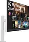 LG MyView Smart Monitor 32SQ780S-W, 31.5"