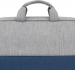 RivaCase Prater anti-theft Laptop bag 15.6", Grey/Dark Blue