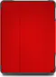 STM Dux Plus Duo red/transparent, iPad 10.2" 7th/8th/9th gen