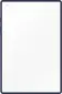 Samsung EF-QX200 clear Edge Cover for Galaxy Tab A8 X200/X205, Navy