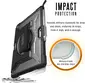 UAG Plasma Handstrap case Microsoft Surface Go 3/Go 2/Go ice black/transparent