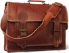 Cuero 18" Vintage Workman leather messenger bag