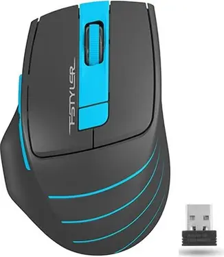 A4Tech FSTYLER Collection FG30 wireless Mouse black/blue, USB