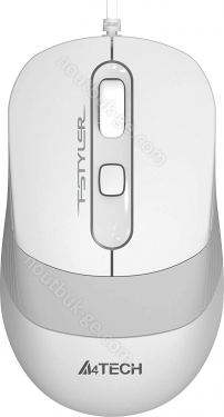A4Tech FSTYLER Collection FM10 wired Mouse white/grey, USB 