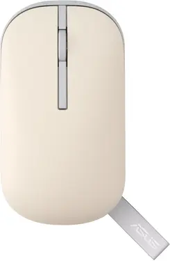 ASUS Marshmallow Mouse MD100 Oat Milk/Green Tea Latte, USB/Bluetooth