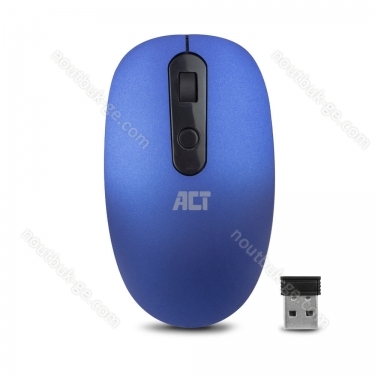 Act wireless Mouse 1200dpi blue, USB 
