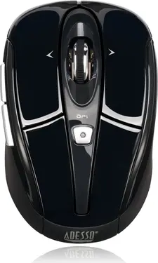 Adesso iMouse S60B wireless Programmable Nano Mouse black, USB