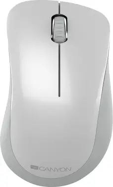 Canyon MW-11 wireless Mouse Pearl white, USB