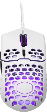Cooler Master MasterMouse MM711 RGB Gaming mouse white shiny, USB