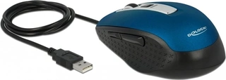 DeLOCK optical 5-button mouse blue, USB