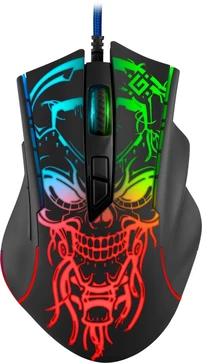 Defender Bulletstorm GM-928 RGB Gaming Mouse black, USB