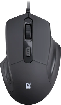 Defender date MB-347 wired Optical Mouse black, USB