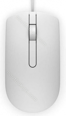 Dell MS116 white, USB