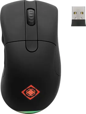 Deltaco DM430 wireless Gaming Mouse black, USB