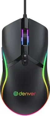 Denver GMO-402 Gaming Mouse black, USB