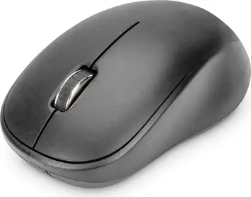 Digitus Silent wireless Optical Mouse, 3 keys, black, USB