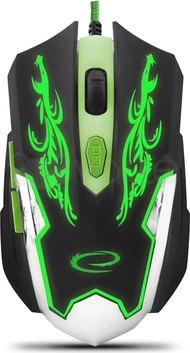 Esperanza Cyborg 6D green, USB