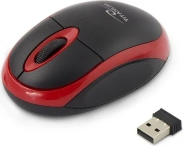 Esperanza Titanum Vulture black/red, USB