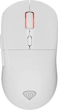 Genesis Zircon XIII Custom wireless Gaming Mouse white, USB