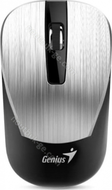 Genius NX 7015 V2 wireless BluEye Mouse Silver silver/black, USB