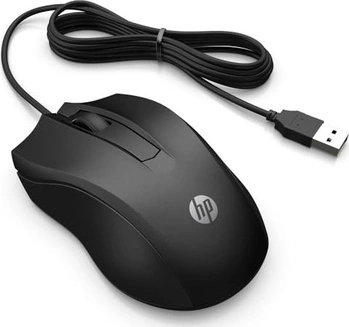 HP 105 wired Mouse, black, USB