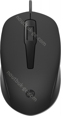 HP 150 wired Mouse, grey/black, USB